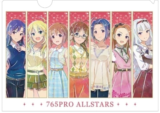 アイドルマスター スターリットシーズン 765PRO ALLSTARS Ani-Art A4クリアファイル ver.B