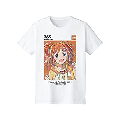 アイドルマスター スターリットシーズン 高槻やよい Ani-Art Tシャツ ホワイト メンズLサイズ