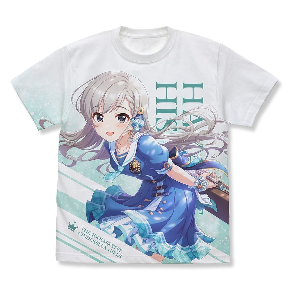 アイドルマスター シンデレラガールズ トキメキ☆ホーダイ 久川颯+ フルグラフィックTシャツ/WHITE-XL