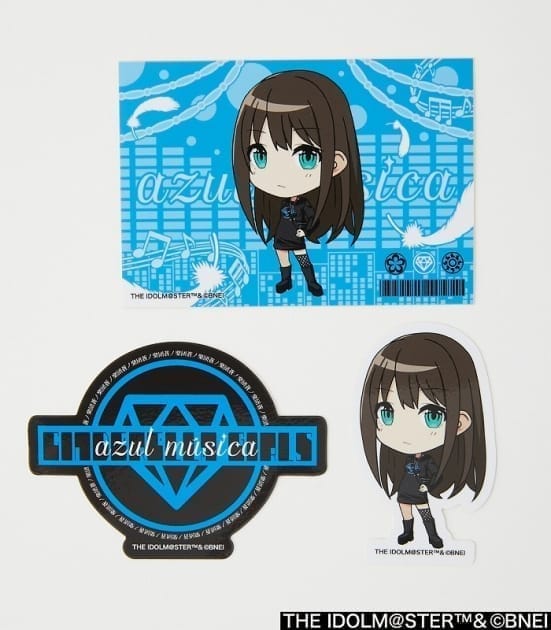 アイドルマスター シンデレラガールズ SD CHARA STICKER SET 渋谷凛