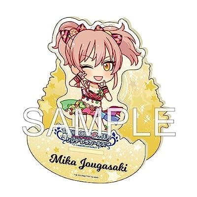 アイドルマスター シンデレラガールズ 揺れているアクリル ぷちデレラ Orange Sapphire 城ヶ崎美嘉+Ver.