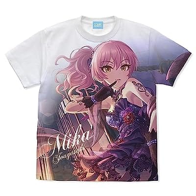 アイドルマスター シンデレラガールズ [グロリアス★グロウ]城ヶ崎美嘉 フルグラフィックTシャツ/WHITE-M