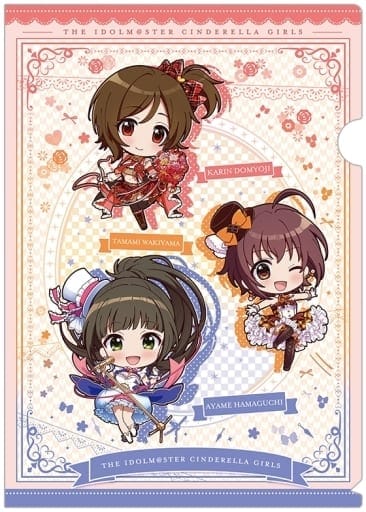 アイドルマスター シンデレラガールズ ぷちちょこ クリアファイル 可惜夜月 Ver.