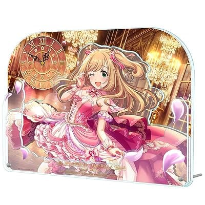 アイドルマスター シンデレラガールズ BIGアクリル置時計 佐藤心 オーダーメイド・はぁと + Ver.