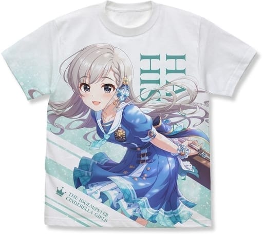 アイドルマスター シンデレラガールズ トキメキ☆ホーダイ 久川颯+ フルグラフィックTシャツ/WHITE-M