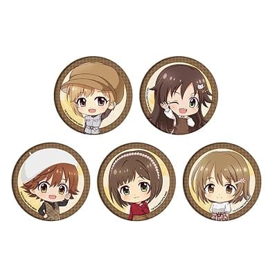 アイドルマスター シンデレラガールズ 缶バッジ 06 秋コーデver. ミニキャライラスト 5個入り1BOX