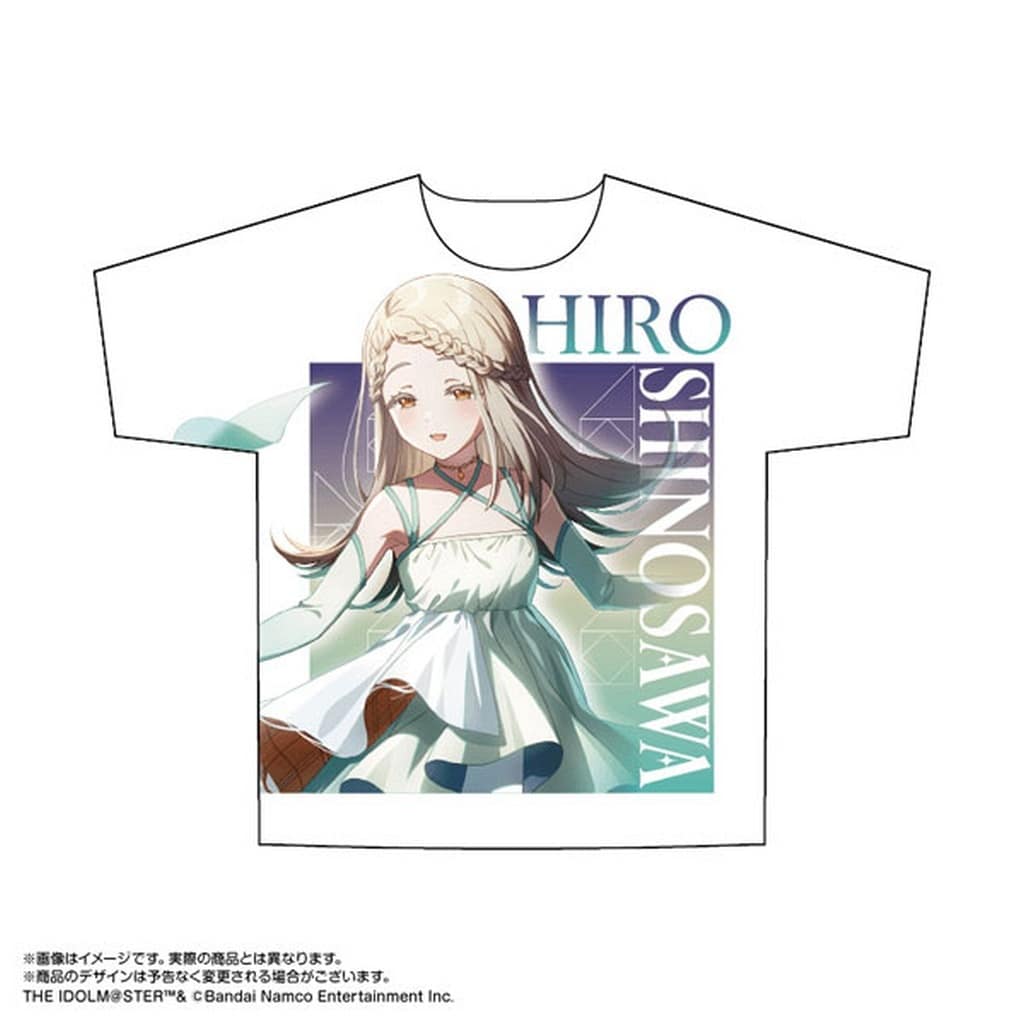 学園アイドルマスター 両面フルグラフィックTシャツ 篠澤 広