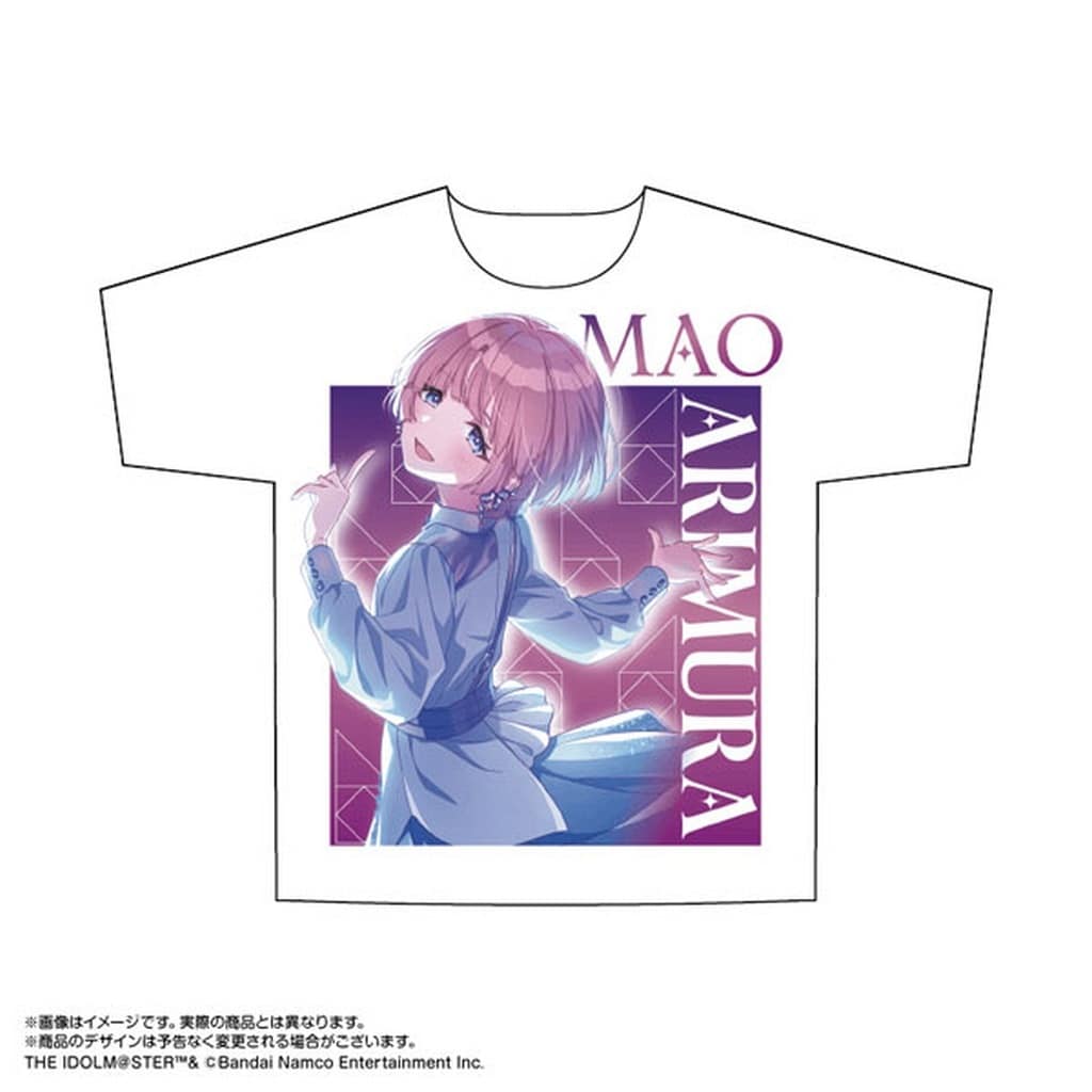 学園アイドルマスター 両面フルグラフィックTシャツ 有村麻央