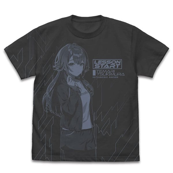 学園アイドルマスター 月村手毬 オールプリントTシャツ/SUMI-L