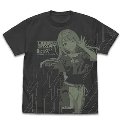 学園アイドルマスター 紫雲清夏 オールプリントTシャツ/SUMI-S