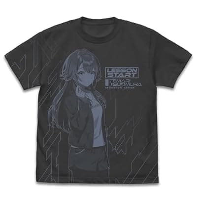 学園アイドルマスター 月村手毬 オールプリントTシャツ/SUMI-S