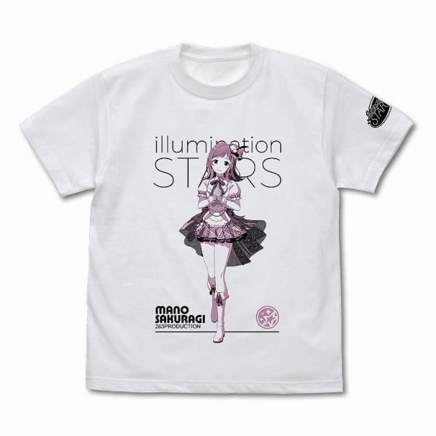 アニメ「アイドルマスター シャイニーカラーズ」 Tシャツ 櫻木真乃Ver./WHITE-M