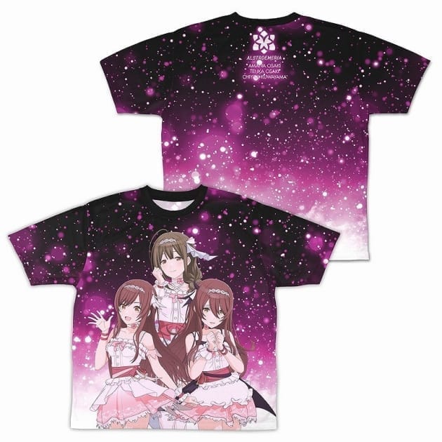 アニメ「アイドルマスター シャイニーカラーズ」 両面フルグラフィックTシャツ 283プロ アルストロメリアVer./XL