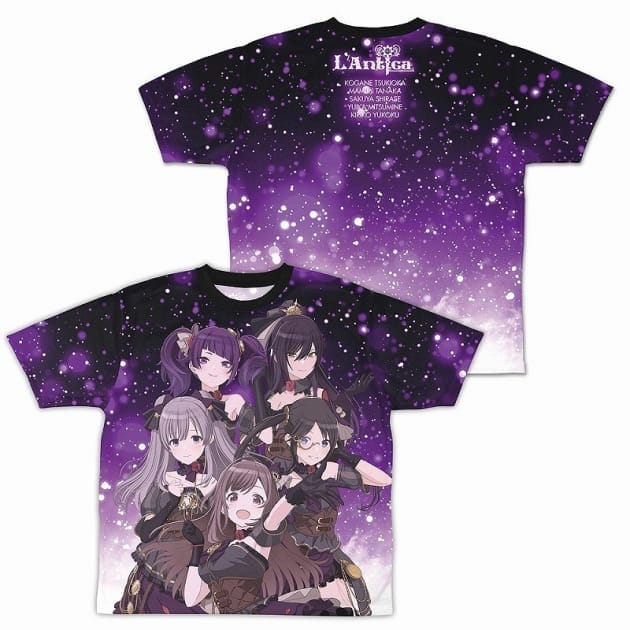 アニメ「アイドルマスター シャイニーカラーズ」 両面フルグラフィックTシャツ 283プロ アンティーカVer./M