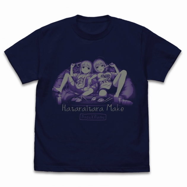 アイドルマスター シンデレラガールズ 【モラトリアム】双葉杏 Tシャツ/NAVY-XL