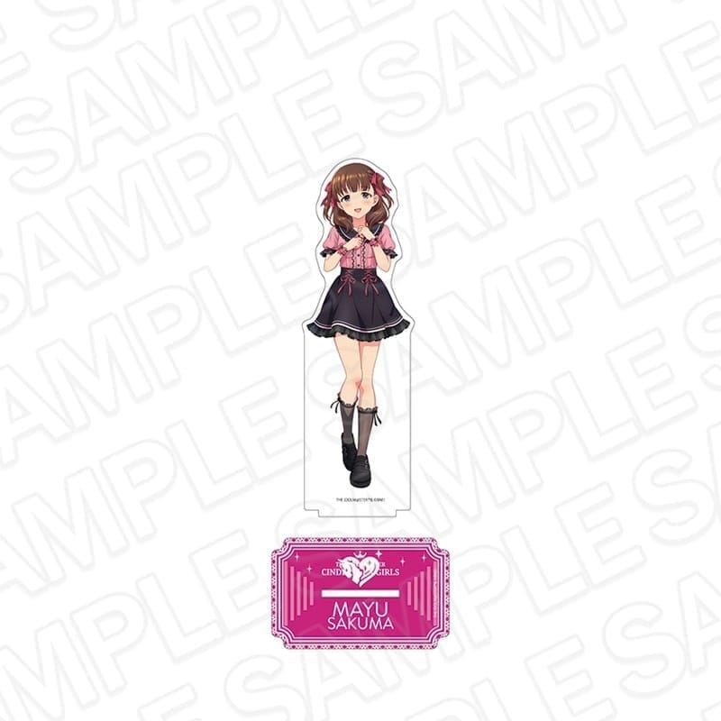 アイドルマスター シンデレラガールズ デカアクリルスタンド 佐久間まゆ サブカルファッション ver.