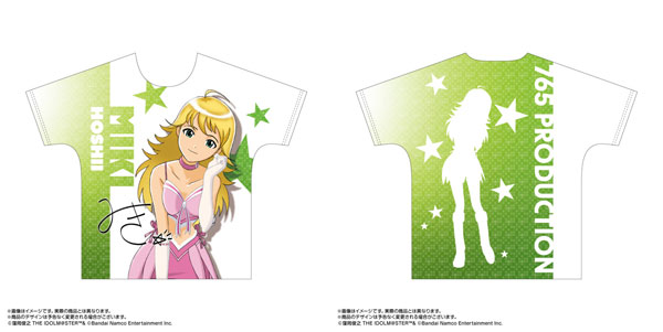 アイドルマスター フルグラフィックTシャツ 星井美希 First ver.