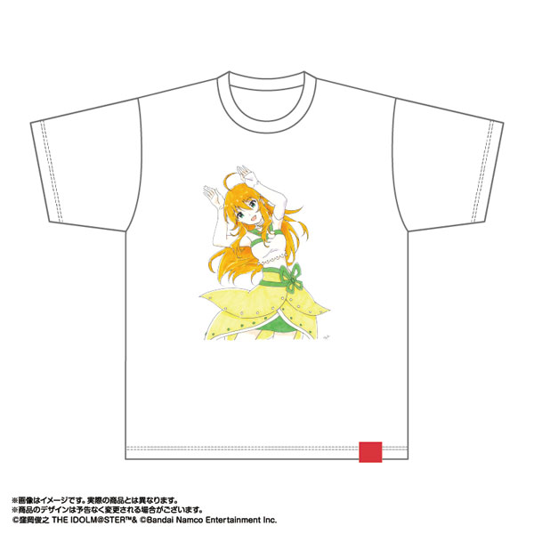 アイドルマスター ミリオンライブ! アートTシャツ 星井美希 描き下ろし色紙 ver.