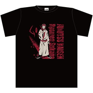 呪術廻戦 ボトル入りTシャツ D柄 両面宿儺 Black L