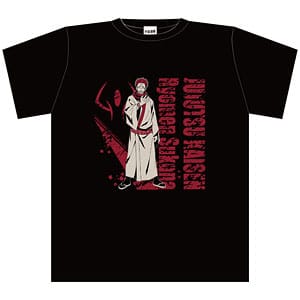 呪術廻戦 ボトル入りTシャツ D柄 両面宿儺 Black M