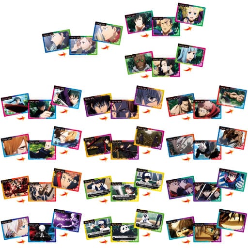 呪術廻戦 PLAY BACKカードチョコスナック2 10個入りBOX (食玩)