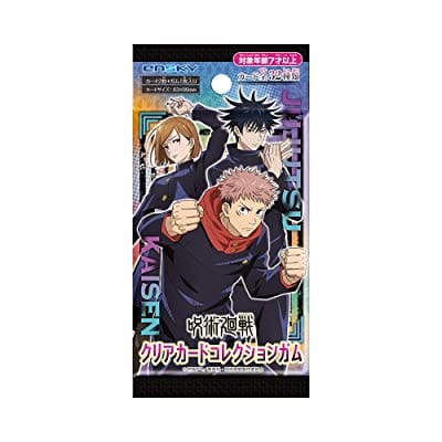 呪術廻戦 クリアカードコレクションガム 初回限定版 16個入りBOX (食玩)