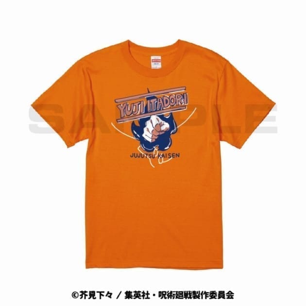 呪術廻戦 半袖TシャツA(カラー) 虎杖 悠仁 L