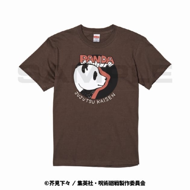 呪術廻戦 半袖TシャツA(カラー) パンダ XL