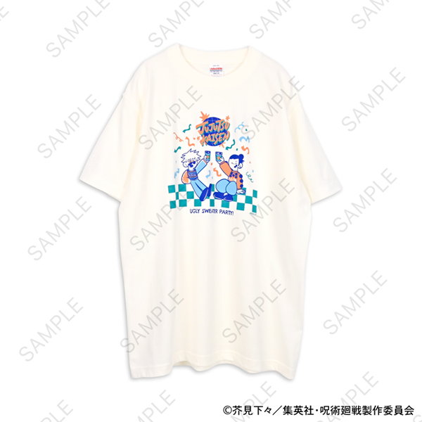 呪術廻戦 アグリーセーターパーティー! クルーネックTシャツ 五条・夏油 懐玉・玉折XLサイズ