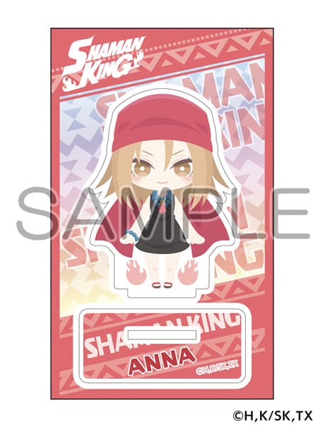 SHAMAN KING×ぱすきゃらコラボ アクリルスタンド 恐山アンナ