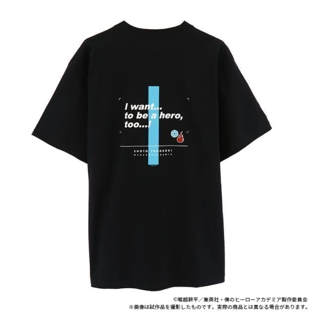 僕のヒーローアカデミア 名言Tシャツ 轟焦凍