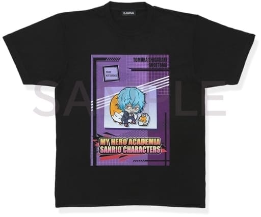 僕のヒーローアカデミア×サンリオキャラクターズ Tシャツ 死柄木弔×ぐでたま L