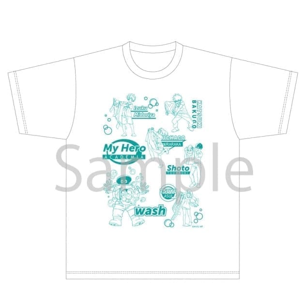 【グッズ-Tシャツ】僕のヒーローアカデミア 【AGF限定】Tシャツ(L) ウォッシュと洗濯【アフターAGF2022】