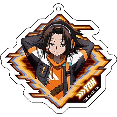 SHAMAN KING 描き下ろしアクリルキーホルダー サイバーパンクver. (1)麻倉 葉