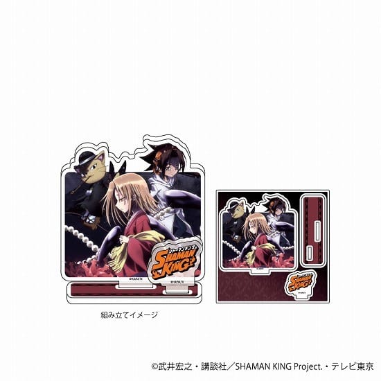 SHAMAN KING アクリルフィギュアプレート 02/アンナ&葉&マタムネ