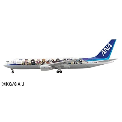 1/200 BOEING 767-300ER JA608A 鬼滅の刃じぇっと弐 スナップフィットモデル(WiFiレドーム・ギアつき )