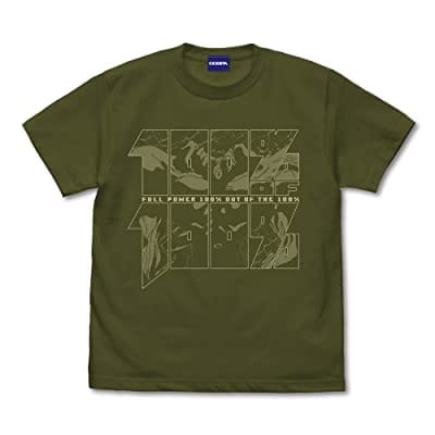 幽☆遊☆白書 フルパワー――100%中の100%!!! Tシャツ/MOSS-M