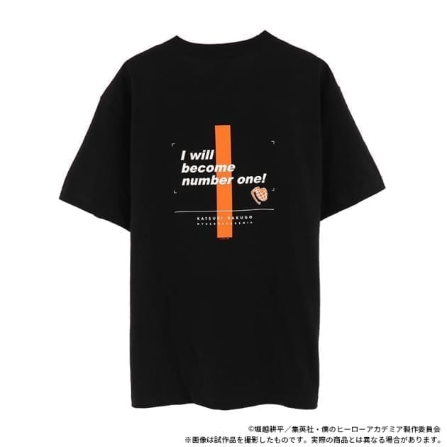 僕のヒーローアカデミア 名言Tシャツ 爆豪勝己