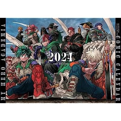 『僕のヒーローアカデミア』 コミックカレンダー2024