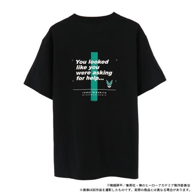 僕のヒーローアカデミア 名言Tシャツ 緑谷出久