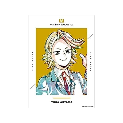 僕のヒーローアカデミア ⻘山優雅 Ani-Art 第4弾 vol.2 A3マット加工ポスター