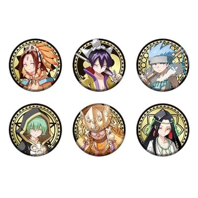 SHAMAN KING 描き下ろし 缶バッジコレクション 6個入り1BOX