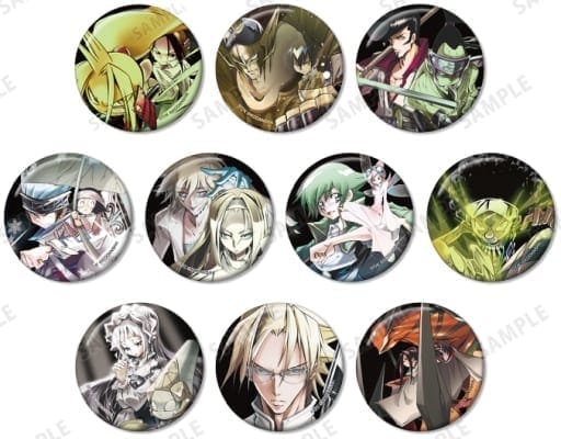 SHAMAN KING トレーディング完全版表紙イラスト缶バッジ