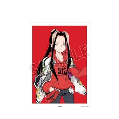 SHAMAN KING 描き下ろしイラスト ハオ A3マット加工ポスター