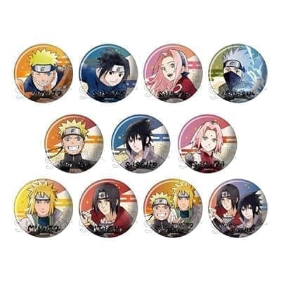 NARUTO -ナルト- 疾風伝 缶バッジ -忍の軌跡- 11個入り1BOX