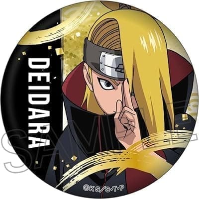 NARUTO -ナルト- 疾風伝 箔押し缶バッジ デイダラ