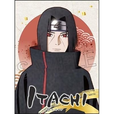 NARUTO -ナルト- 疾風伝 ヴィンテージシリーズ ステッカー うちはイタチ