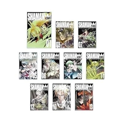 SHAMAN KING トレーディング完全版表紙イラストアクリルカード 10個入り1BOX