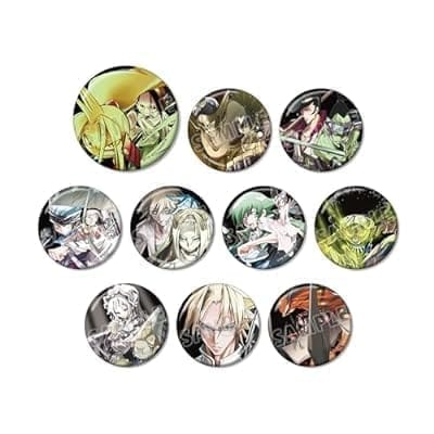 SHAMAN KING トレーディング完全版表紙イラスト缶バッジ 10個入り1BOX