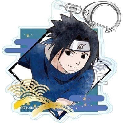 NARUTO -ナルト- 疾風伝 アクリルキーホルダー -忍の軌跡- うちはサスケ A